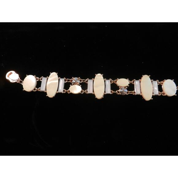 Bracelet with Oval and Iridescent Stones - New Condition - Picture 2 of 10